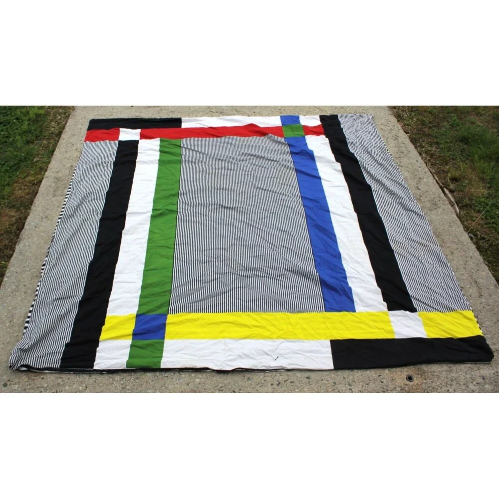 Ikea TVABLAD (DOUBLE/QUEEN) Duvet Cover Set Bright Colors WILJ Cotton 13984 NICE